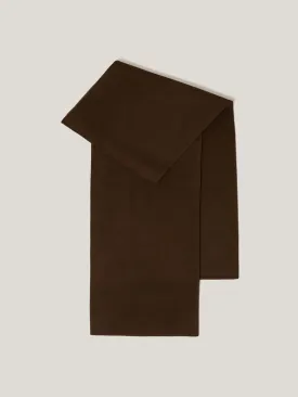 Double faced woven scarf