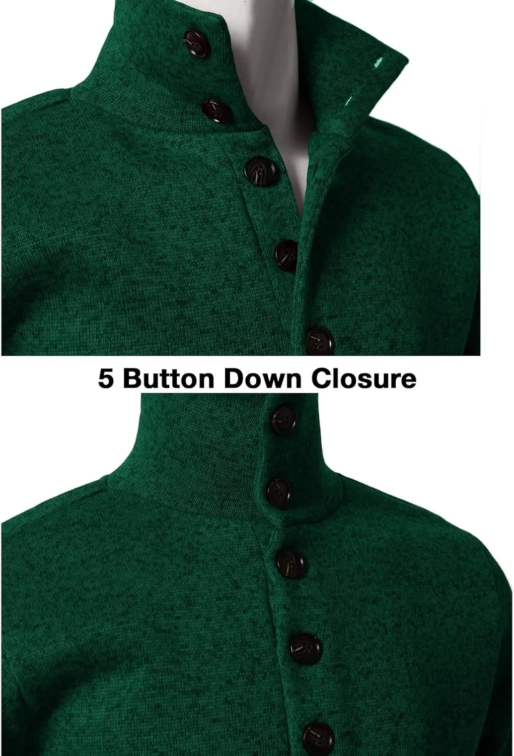 H2H Mens Casual Slim Fit Pullover Sweatshirts Knitted Shirts Napping Inside