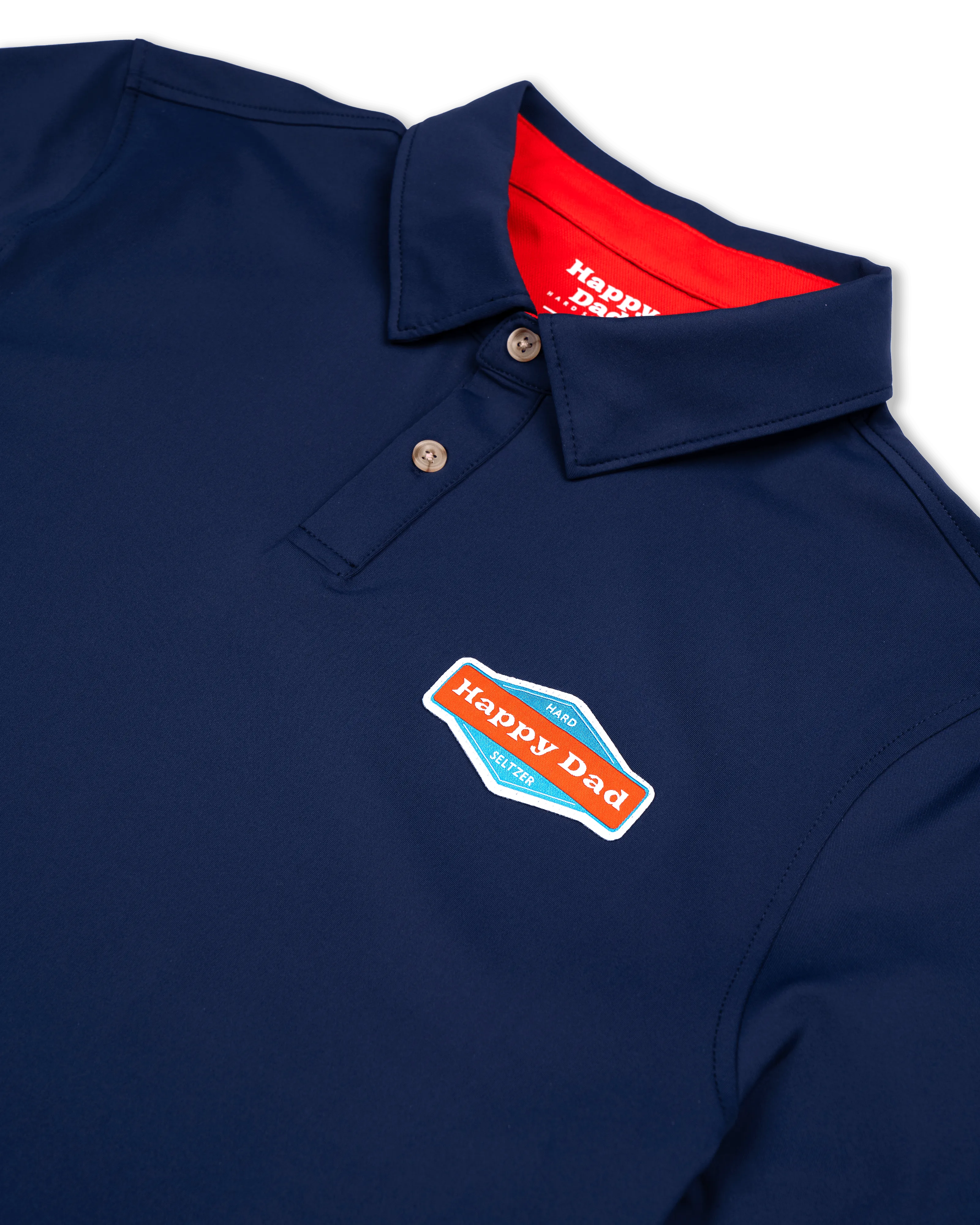 Happy Dad Golf Polo (Navy)