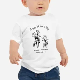 Happy Father's Day Daddy - Motorbike (First Father's Day 1st Father's Day Daddy Dad Grandad Father's Day l New Dad Gift