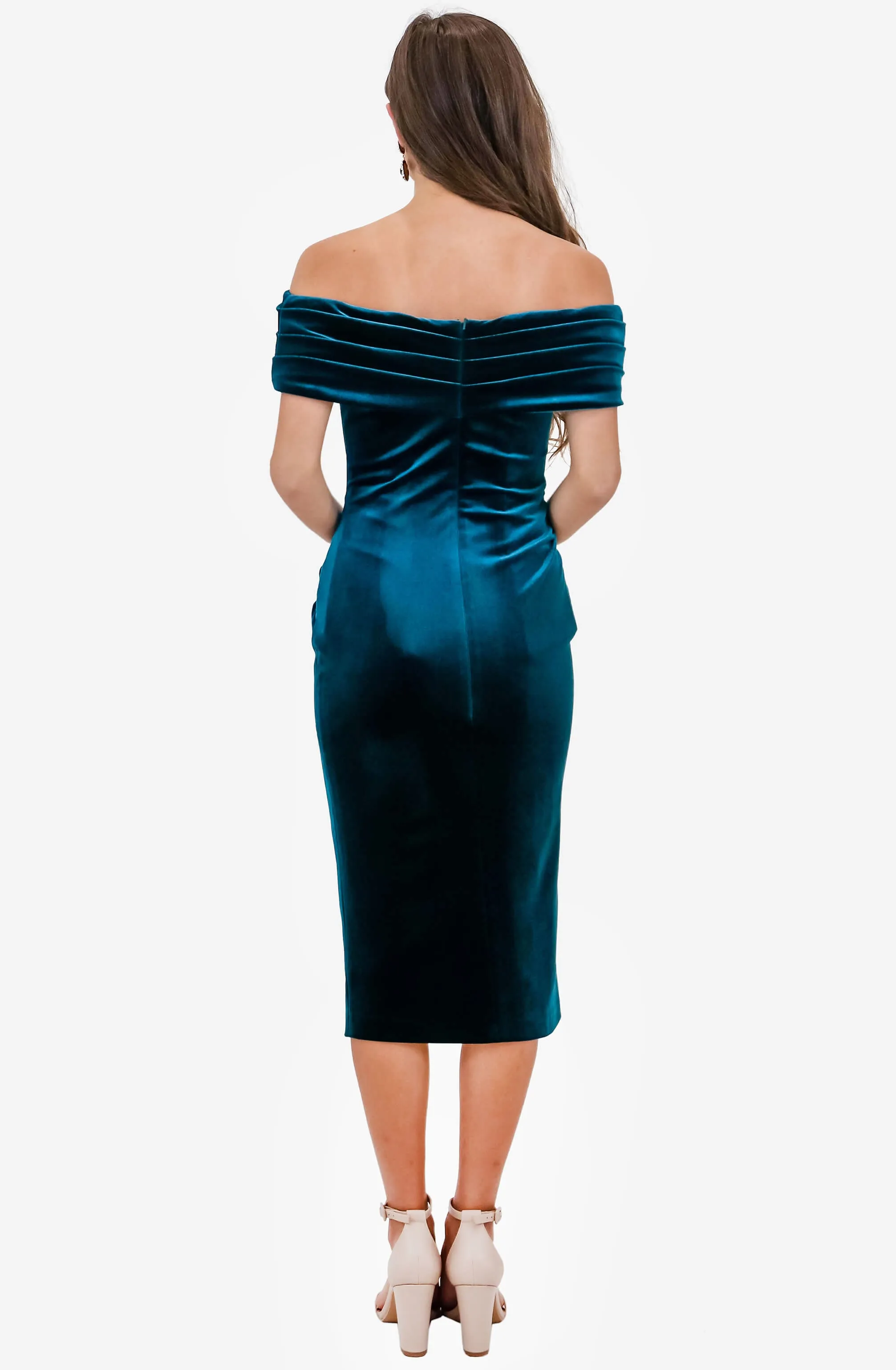 Jennie Emerald Dress by Nadine Merabi