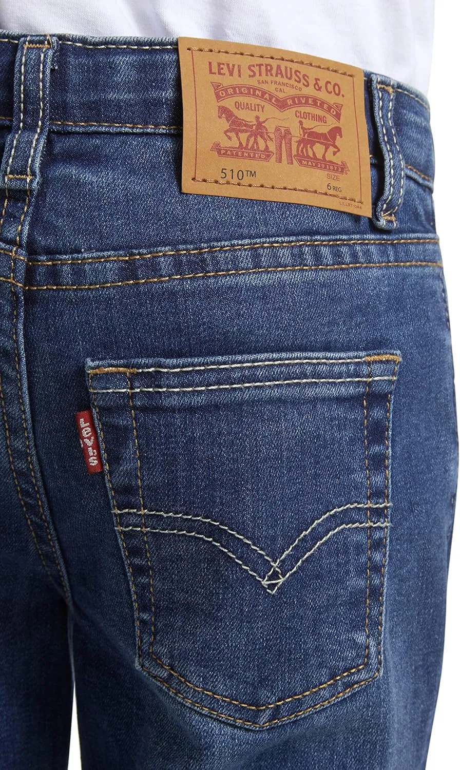 Levi's Boys' 510 Skinny Fit Performance Jeans