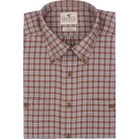 Performance Flannel- Chestnut