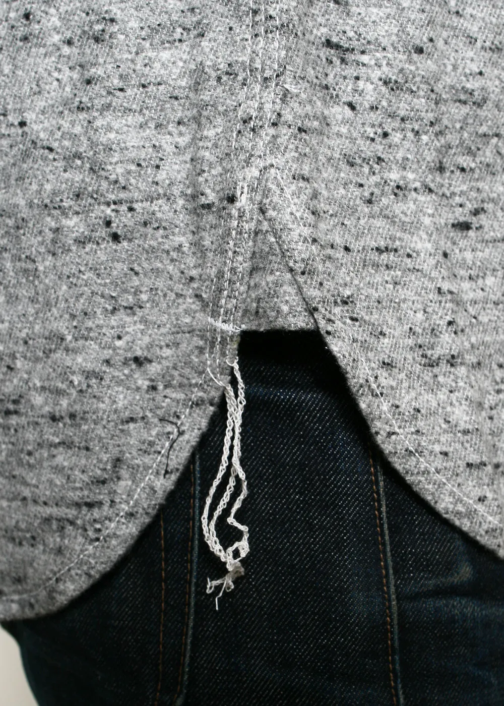Rogue Territory BM Shirt Grey Oatmeal Flannel