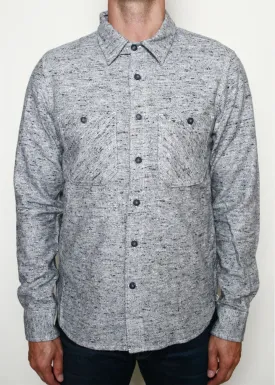 Rogue Territory BM Shirt Grey Oatmeal Flannel
