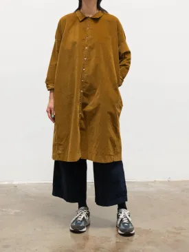 Velvet Collar Dress - Cookie