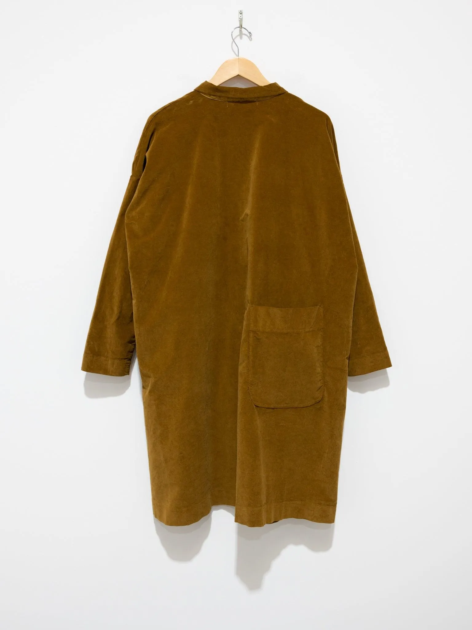 Velvet Collar Dress - Cookie