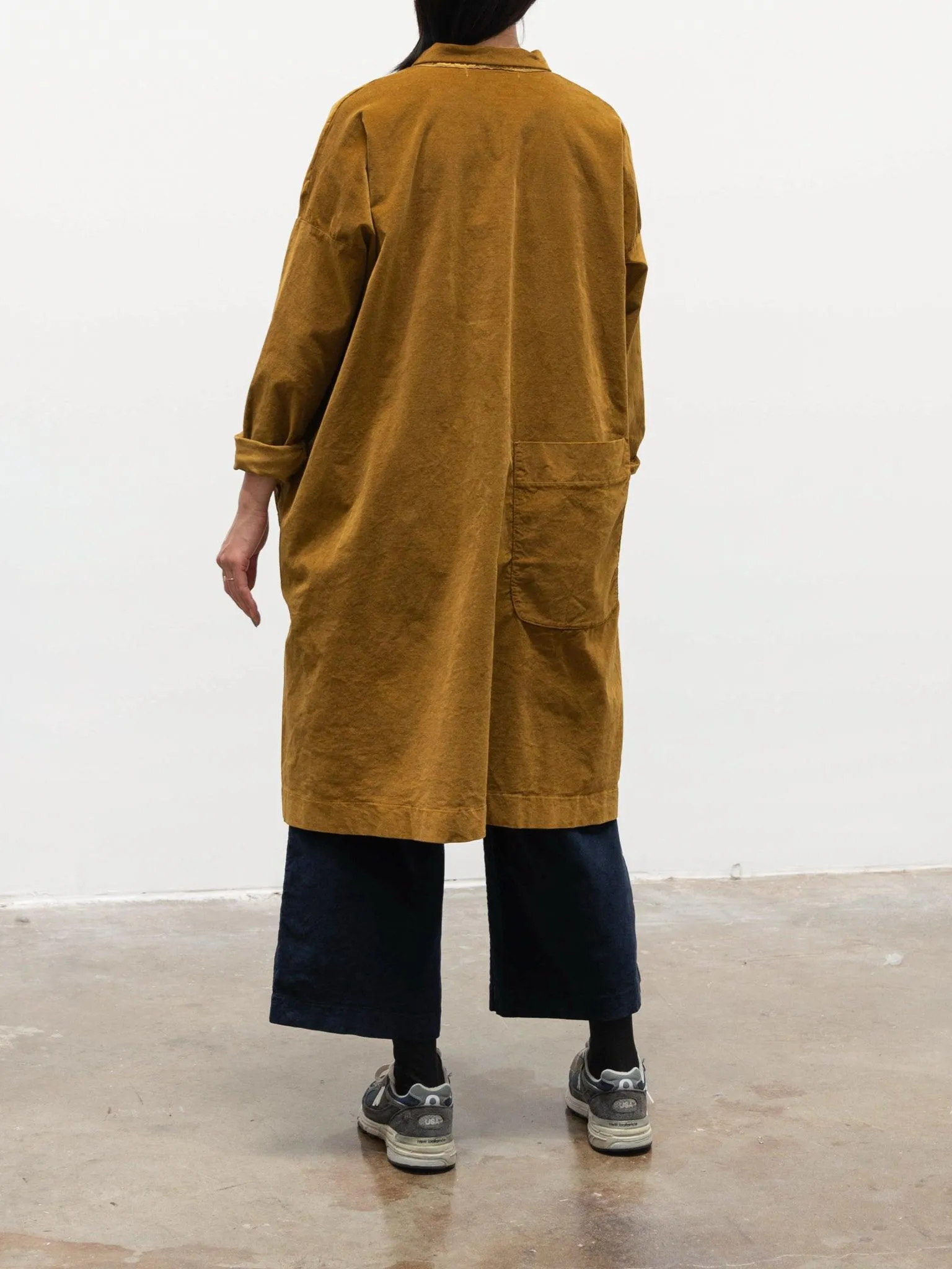 Velvet Collar Dress - Cookie